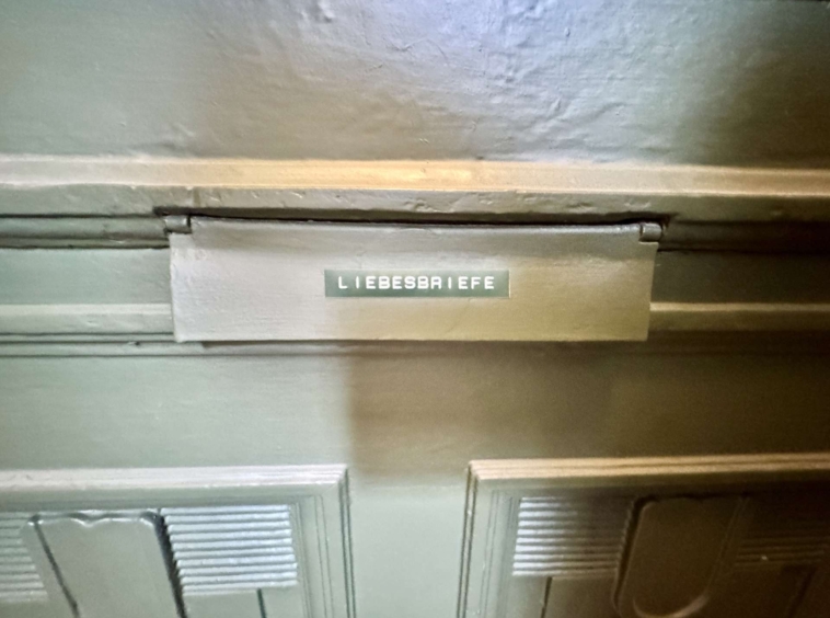 Briefkasten für Liebesbriefe
