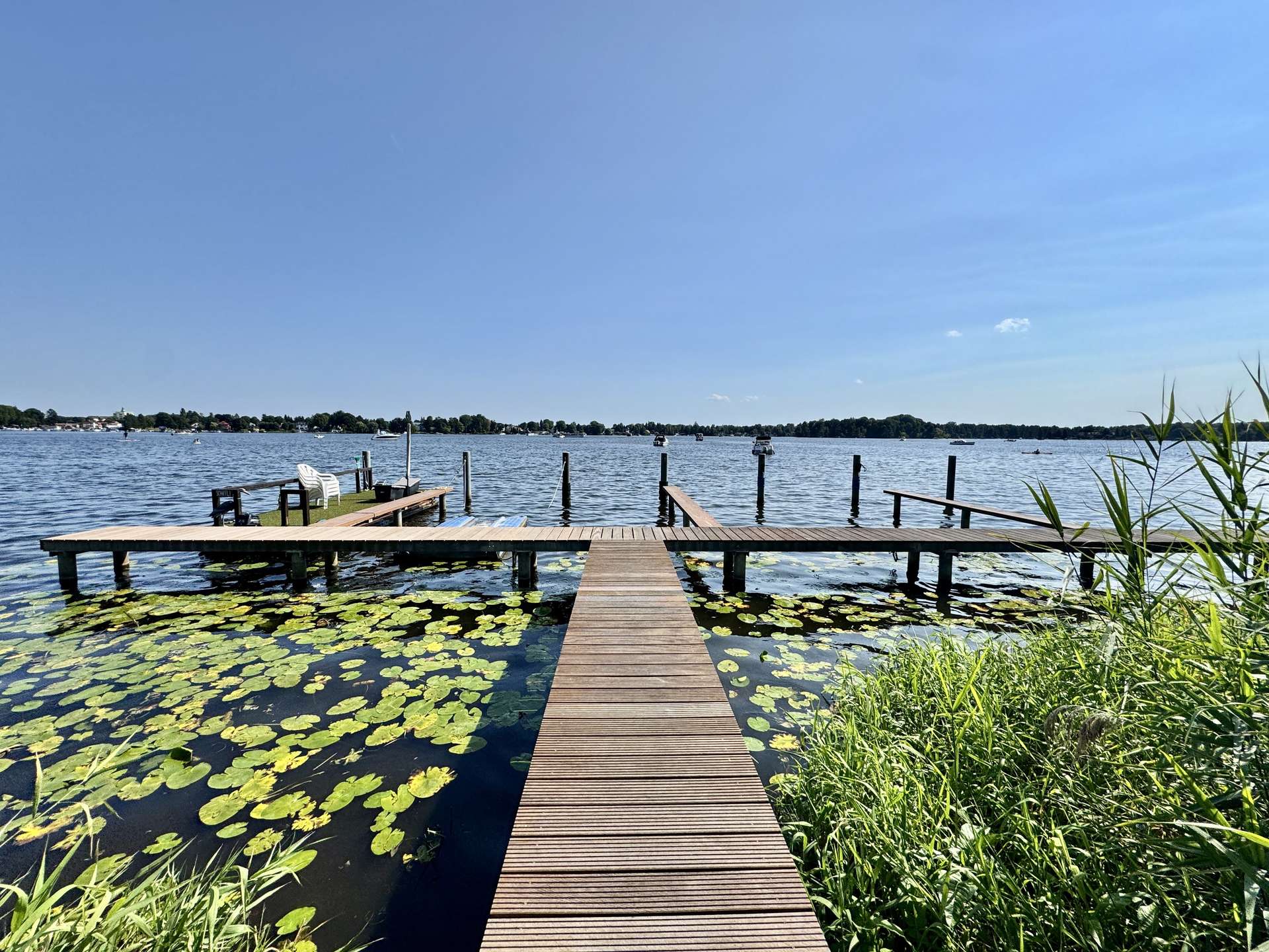 Steganlage am Dämeritzsee