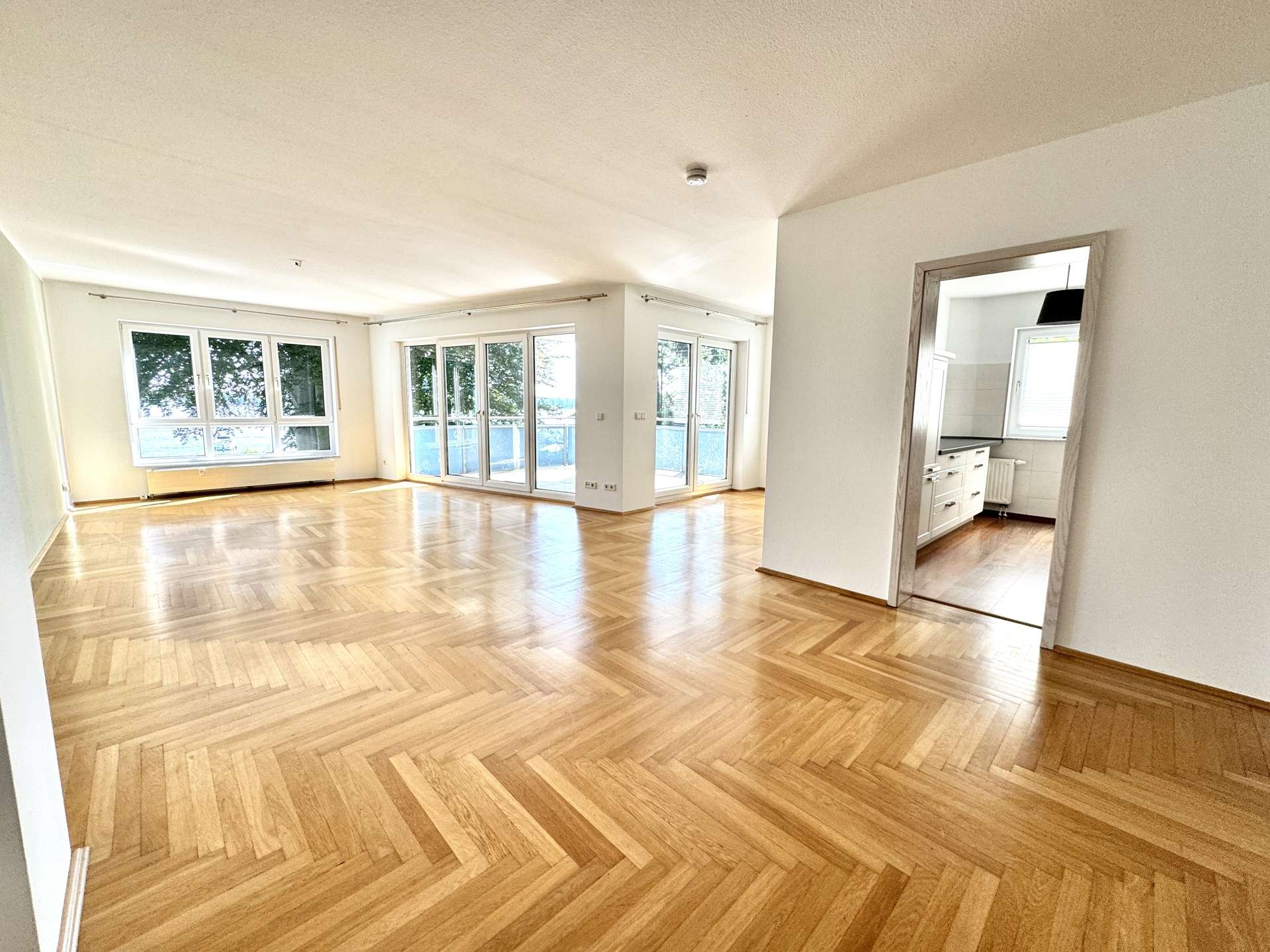Wohn- Esszimmer und Küche