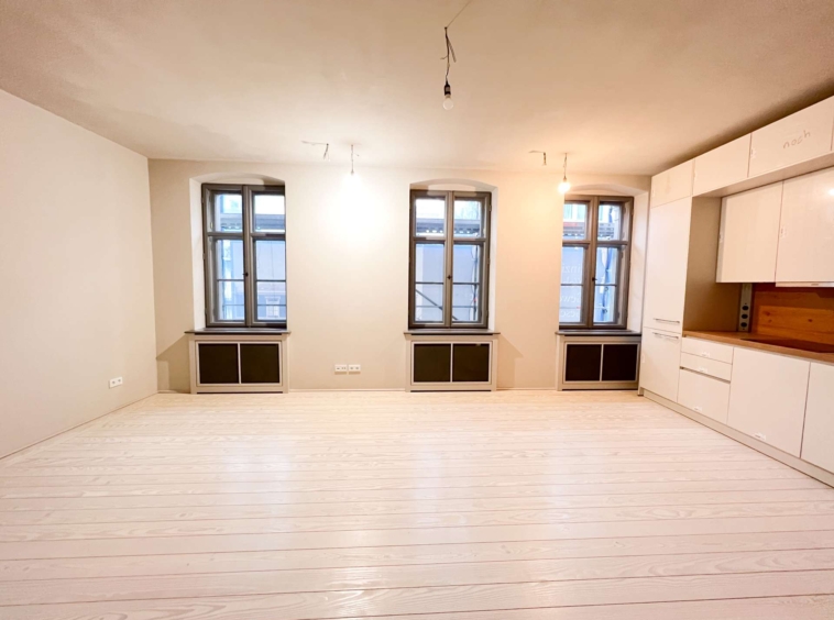 Wohnbereich mit offener Küche