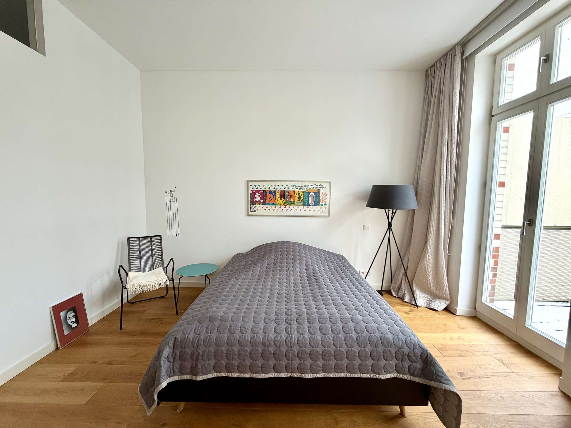 Schlafzimmer 2 mit Balkonzugang